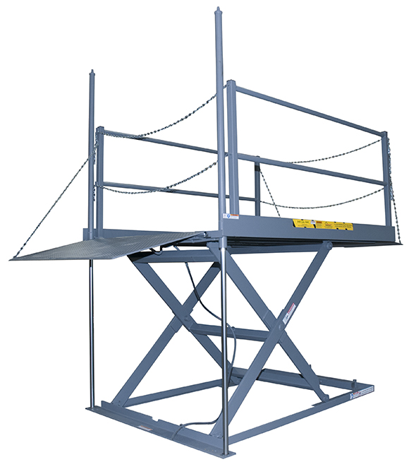 Vcd Low Profile Surface Mounted Dock Lift Pentalift